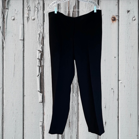 Talbots Signature Woman Lightweight Black Flowy Dress Pants 18W - Picture 12 of 13